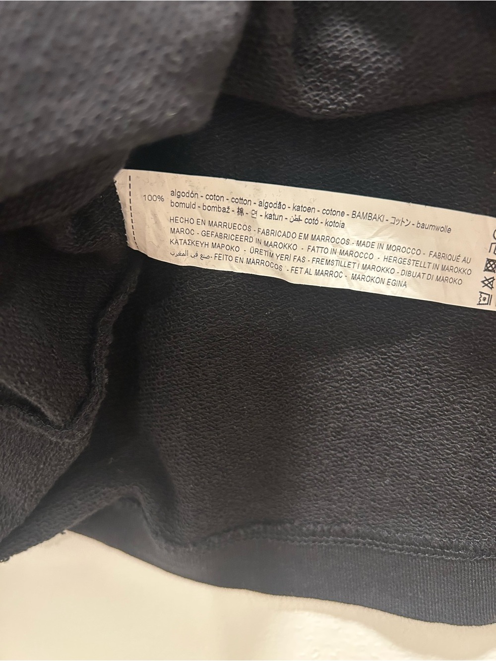 Zara Black Ruffle Detail Pullover - Picture 6 of 6